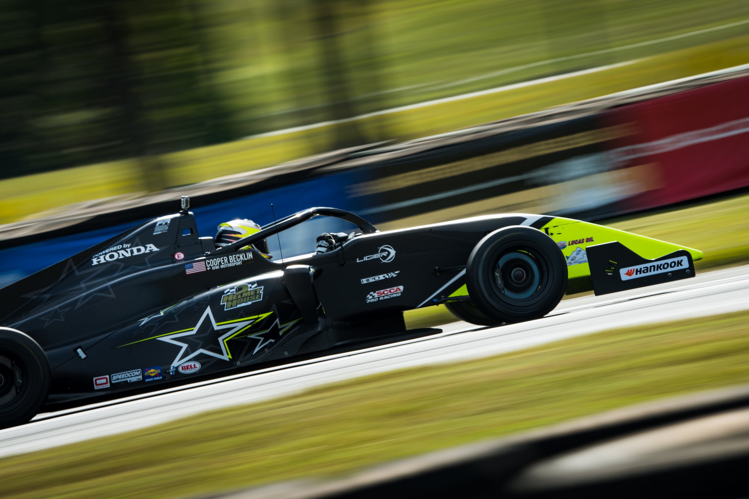 Cooper Becklin on track at VIR